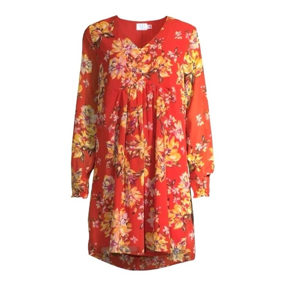 Time and Tru Women's Long Sleeve
Peasant Dress size 4-6 - Picture 2 of 11